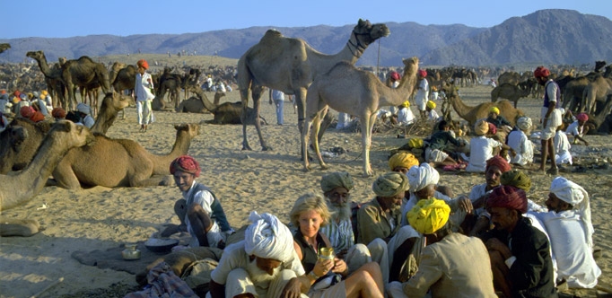 MERCADO GANADERO EN PUSHKAR