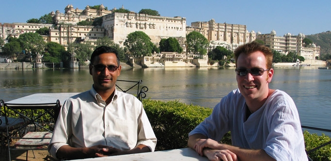 SYHAM Y MIKE EN UDAIPUR